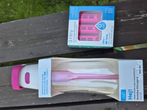 Zdjęcie oferty: Dafi solid butelka filtrujaca czysta woda duża 0,7 zestaw filtrów