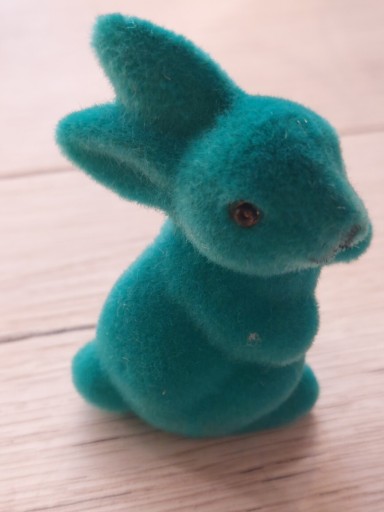 Zdjęcie oferty: Zajączek welurowy, królik wielkanocny zajac ozdoba