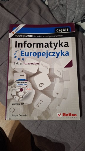 Zdjęcie oferty: Podręcznik Informatyka Europejczyka z płytą 