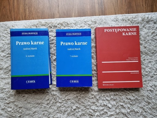 Zdjęcie oferty: Podręczniki prawnicze. Postępowanie i Prawo karne.