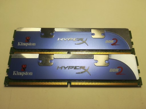 Zdjęcie oferty: DDR2-800 PC2-6400 CL4 2x2GB 4GB - Kingston HyperX