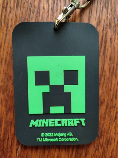 Zdjęcie oferty: Identyfikator Minecraft Card Case