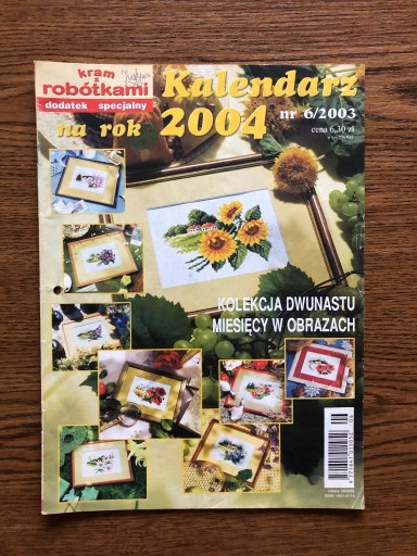 Zdjęcie oferty: Kram z robótkami kalendarz na 2004