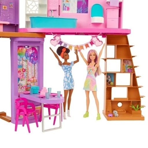 Zdjęcie oferty: Domek dla lalek Barbie Wakacyjny Domek 32,8 cm