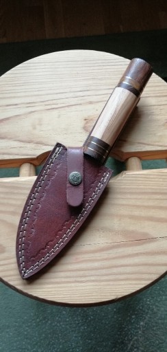 Zdjęcie oferty: Nóż ze stali damasceńskiej custom bushcraft EDC