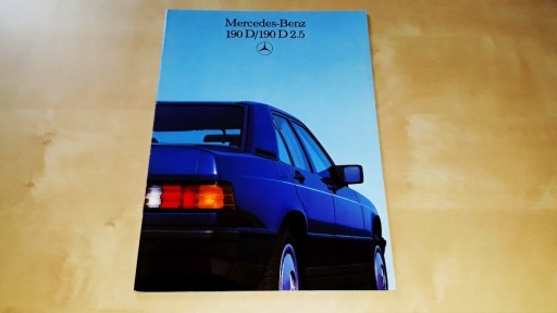 Zdjęcie oferty: Prospekt Mercedes-Benz 190D/190D 2.5 1986