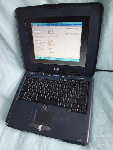 Zdjęcie oferty: Laptop HP OmniBook 650MHz z odtwarzaczem AudioCD