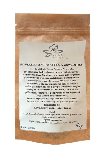 Zdjęcie oferty: Naturalny Antybiotyk Ajurwedyjski 50 g 