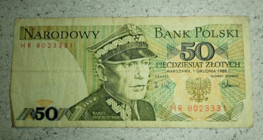 Zdjęcie oferty: 50 zł 1988 seria HR