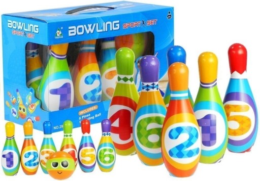 Zdjęcie oferty: Kręgle z Cyferkami Bowling Dla Malucha Piankowe