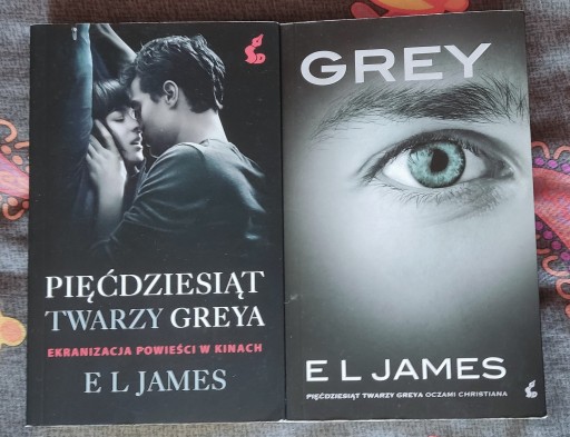 Zdjęcie oferty: Pięćdziesiąt twarzy Greya E. L. James 