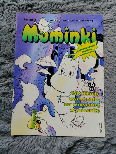 Zdjęcie oferty: IDEALNY komiks MUMINKI Tm-Semic 11/1995 11/95 