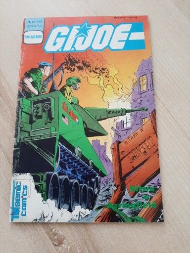 Zdjęcie oferty: G.I.JOE 5/92 TM-SEMIC nr kat. 705