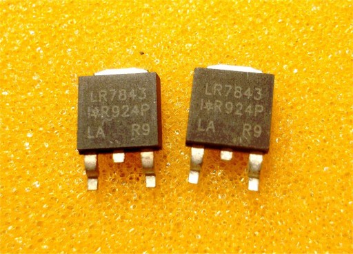 Zdjęcie oferty: 2 szt. Tranzystor MosFet IRLR7843 prąd 160A