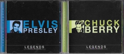 Zdjęcie oferty: 2CD ELVIS PRESLEY / CHUCK BERRY Legends