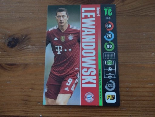 Zdjęcie oferty: Karta piłkarska - Robert Lewandowski 