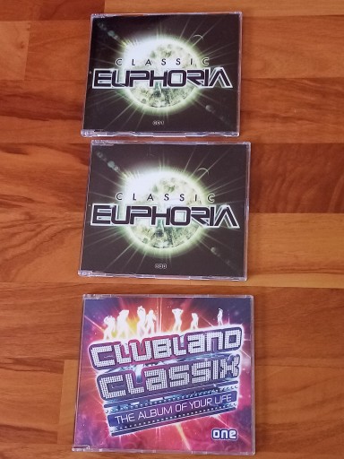 Zdjęcie oferty: Classic Euphoria Cd1, Cd3, Clubland Classix 