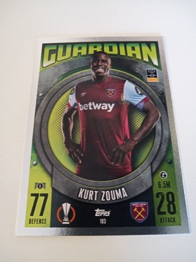 Zdjęcie oferty: Topps Match Attax 2023/2024 Guardian Zouma