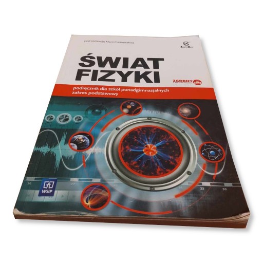 Zdjęcie oferty: Podręcznik - świat fizyki + zbiór zadań (ZamKor)