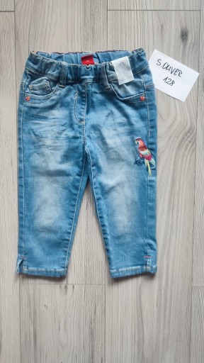 Zdjęcie oferty: Spodnie rybaczki S. Oliver jeans rozmiar 128