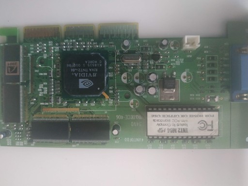 Zdjęcie oferty: KARTA GRAFICZNA  NVIDIA RIVA  TNT2 M64 AGP 16MB