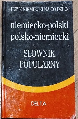 Zdjęcie oferty: Słownik Niemiecko-Polski Polsko-Niemiecki popular