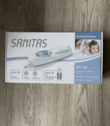Zdjęcie oferty: Termometr do uszny Sanitas nowy
