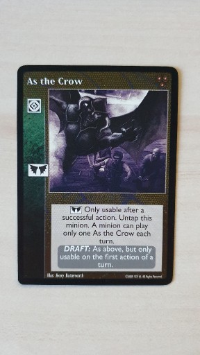 Zdjęcie oferty: VTES Vampire the Eternal Struggle As the Crow