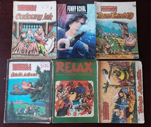 Zdjęcie oferty: Funky Koval 2002 Relax 22 1978 Kajko i Kokosz