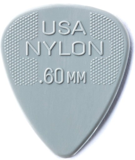Zdjęcie oferty: 12x Kostka gitarowa Dunlop Nylon Standard  0.60 mm