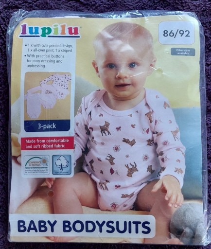 Zdjęcie oferty: BODY NIEMOWLĘCYCH LUPILU 86/92