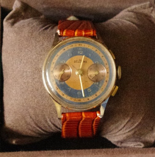 Zdjęcie oferty: Delbana Chronograp w Złocie 18k Pr.0750