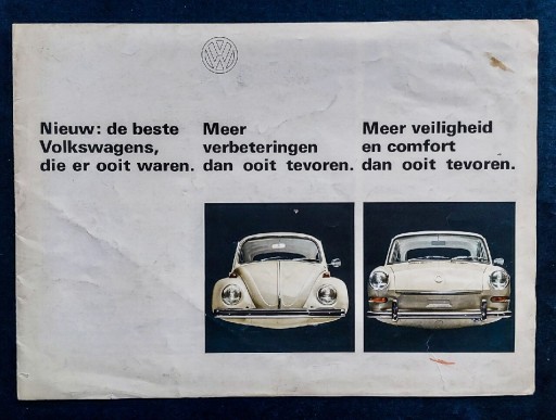 Zdjęcie oferty: VW 1200, 1300, 1500, 1600 - folder, prospekt