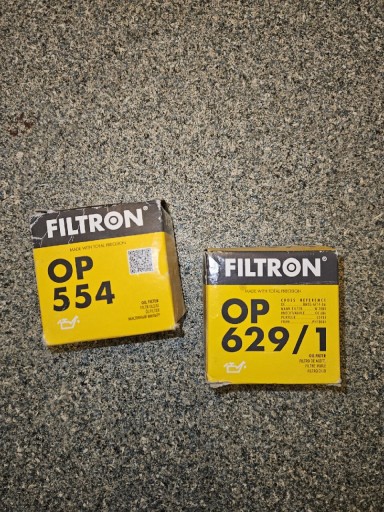 Zdjęcie oferty: Filtr oleju filtron OP 554