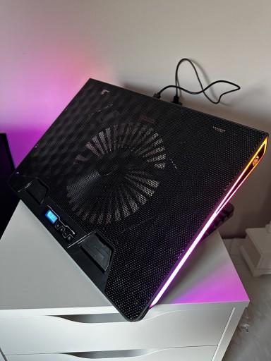 Zdjęcie oferty: Podstawka chłodząca do laptopa rgb mad dog