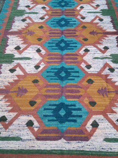 Zdjęcie oferty: Kilim , wełna lata 60 .