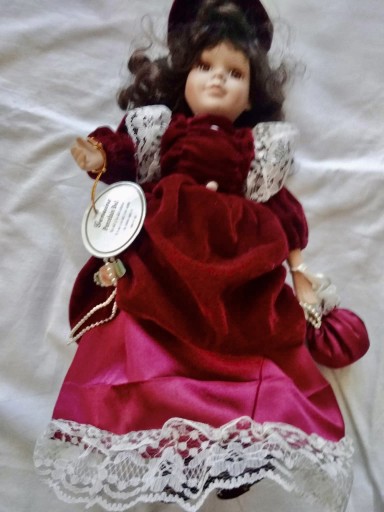 Zdjęcie oferty: Lalka PORCELAIN DOLL JACQUELINE edycja limitowana 