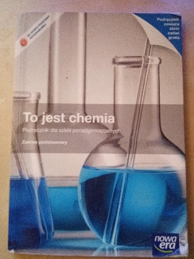 Zdjęcie oferty: To jest chemia podręcznik zakres podstawowy