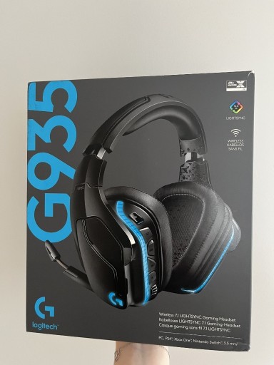 Zdjęcie oferty: [NOWE] Słuchawki Logitech G935 