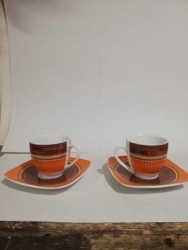 Zdjęcie oferty: 2 filiżanki do  espresso Finecasa porcelana