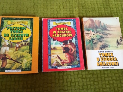 Zdjęcie oferty: Tomek w krainie kangurów + U źródeł Amazonki + Na czarnym lądzie + inne