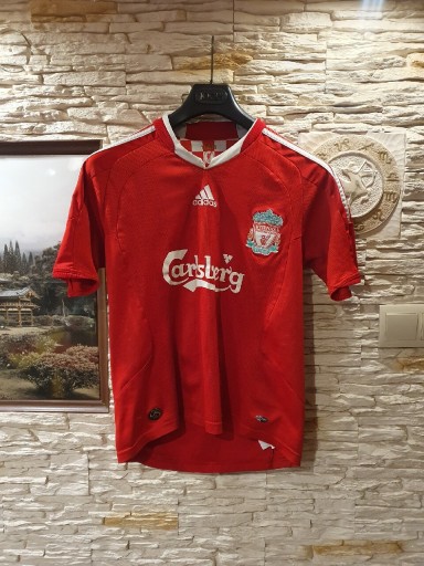 Zdjęcie oferty: Koszulka klubowa Adidas Liverpool  2008r Carlsberg