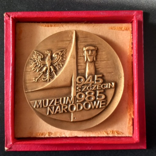 Zdjęcie oferty: Medal 40 Rocznica Muzeum Narodowego w Szczecinie