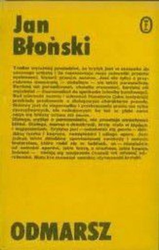 Zdjęcie oferty: Odmarsz - Jan Błoński