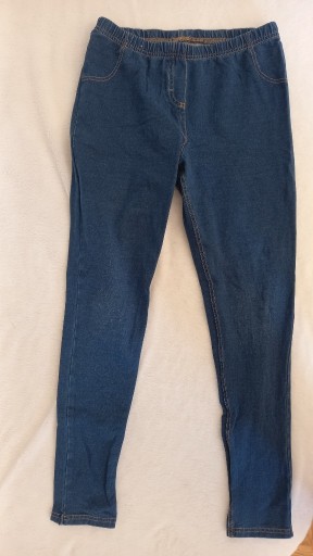 Zdjęcie oferty: Spodnie dziewczęce, miękki jeans, 158