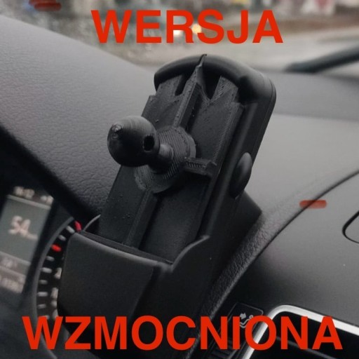 Zdjęcie oferty: Wzmocniony adapter z głowicą kulową do uchwytu VW