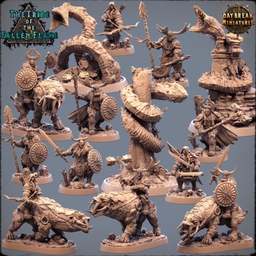 Zdjęcie oferty: Zestaw figurek Dungeon & Dragons plemie
