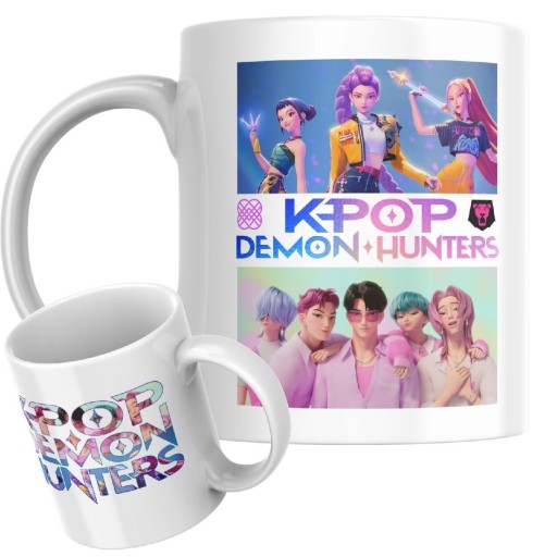 Zdjęcie oferty: Kubek Huntrix kpop K-POP 2