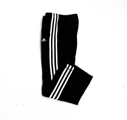 Zdjęcie oferty: ADIDAS Spodnie dresowe dziecięce prosta nogawka Czarne r. 128