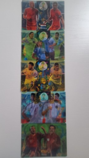 Zdjęcie oferty: Karty piłkarskie Double Trouble Brasil 2014 Panini